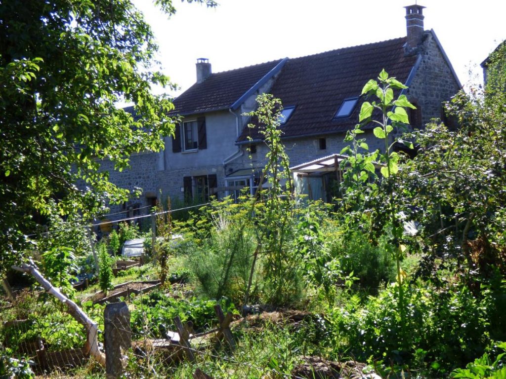Jardin de La Shamballa – potager arrosé à l’eau de pluie